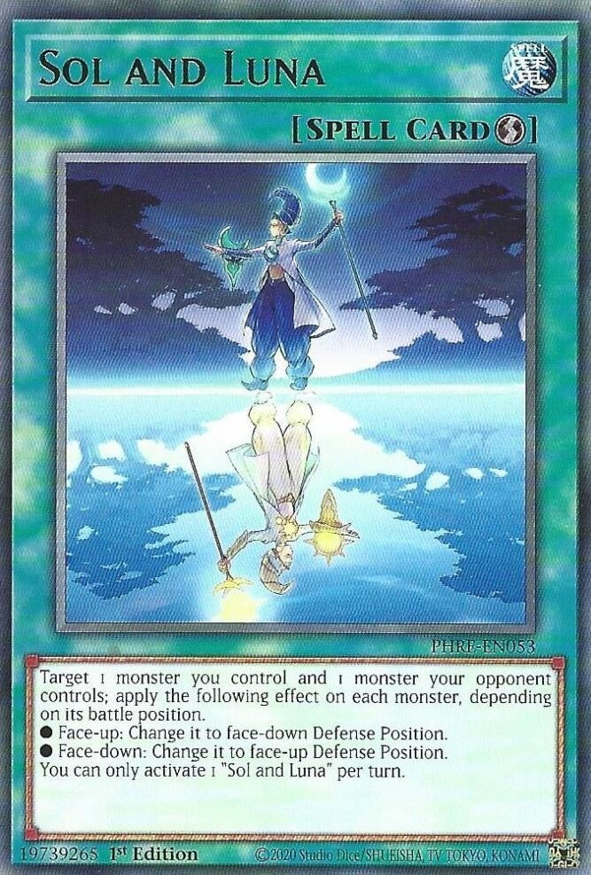 Sol and Luna (PHRE-EN053)  Rare