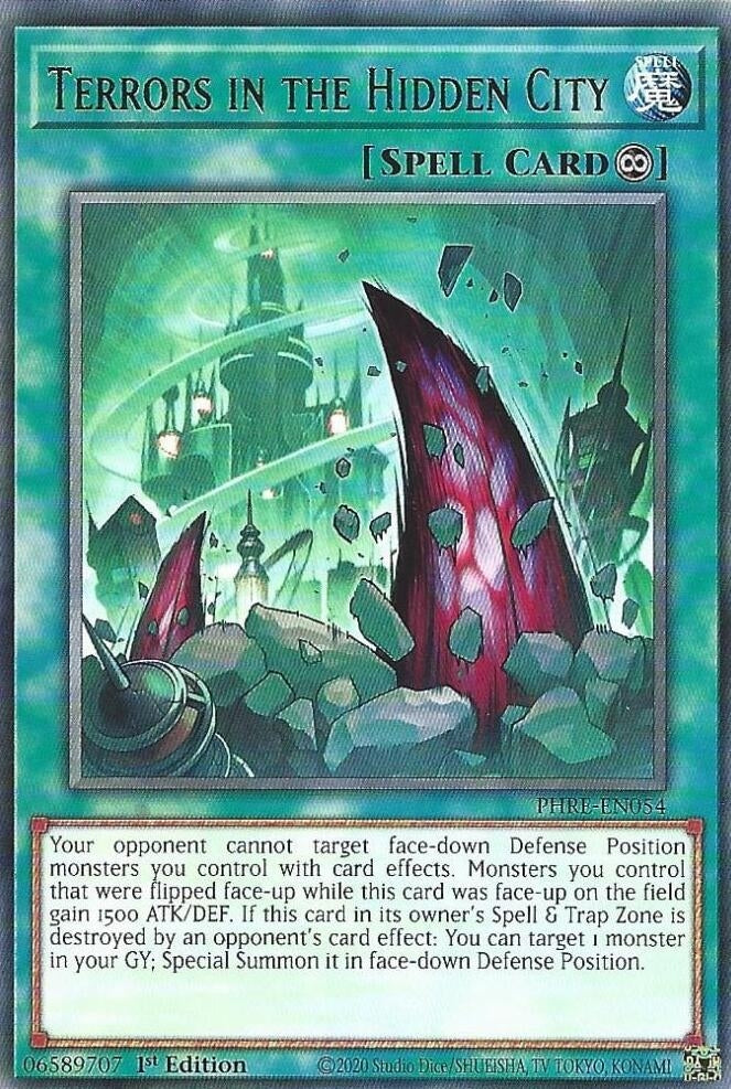 Terrors in the Hidden City (PHRE-EN054)  Rare