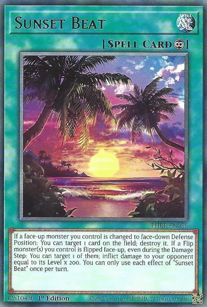 Sunset Beat (PHRE-EN055)  Rare