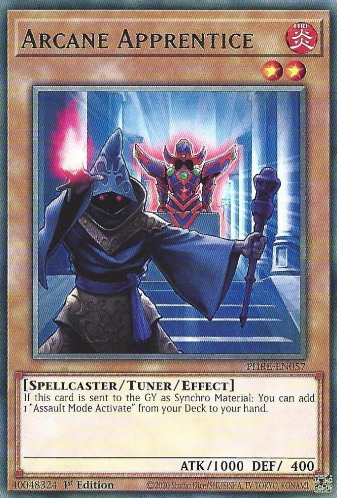 Arcane Apprentice (PHRE-EN057)  Rare