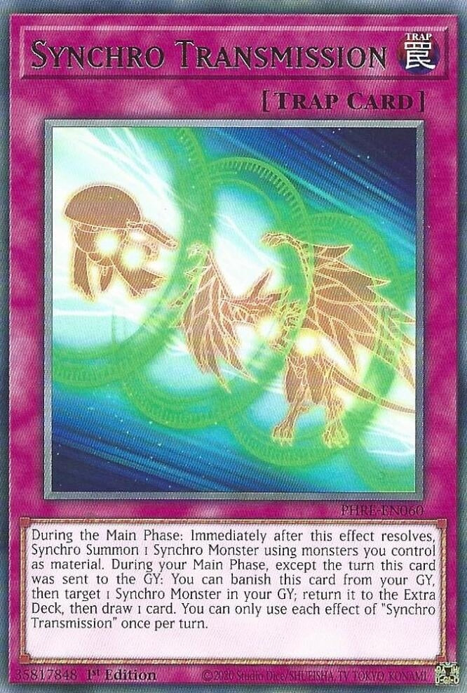Synchro Transmission (PHRE-EN060)  Rare