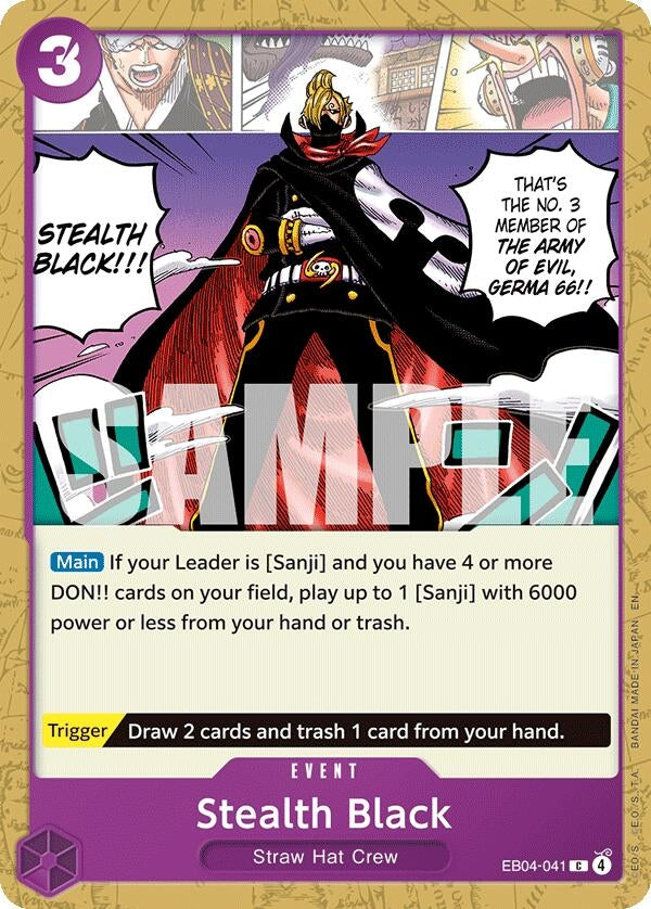 (EB04-041) Stealth Black - Common