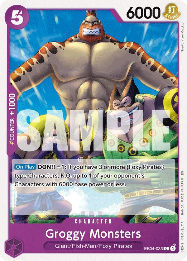 (EB04-033) Groggy Monsters - Common
