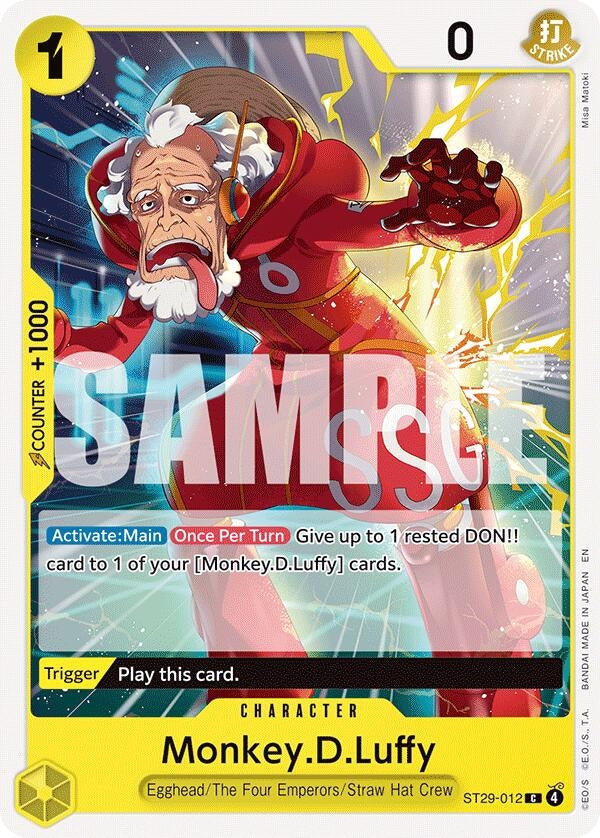 (ST29-012) Monkey.D.Luffy - Common