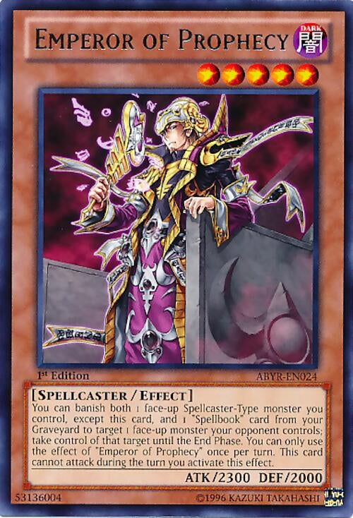 Emperor of Prophecy (ABYR-EN024) Rare