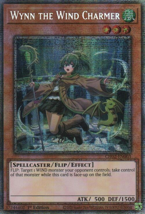 Wynn the Wind Charmer  (CH02-EN003)  Starlight Rare