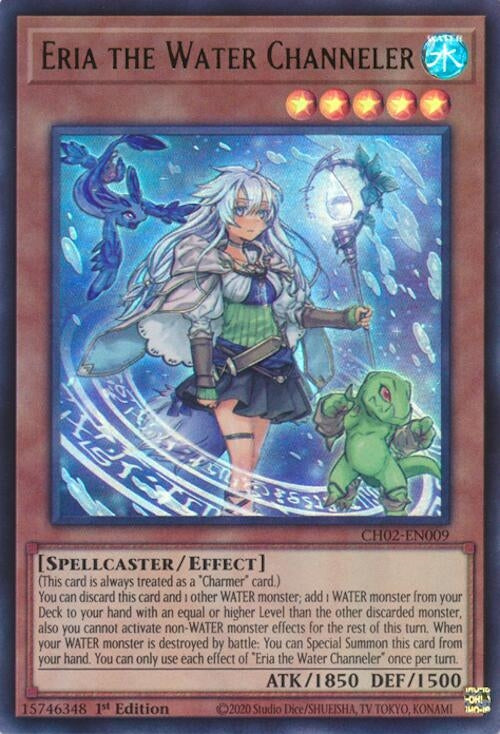 Eria the Water Channeler (CH02-EN009)  Ultra Rare