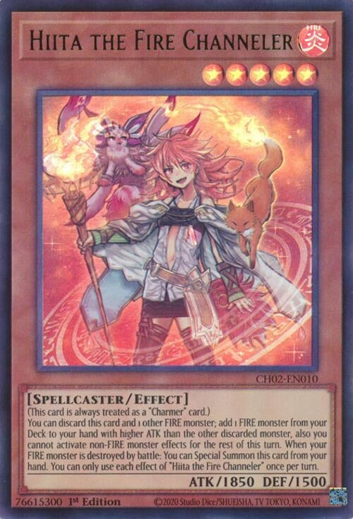 Hiita the Fire Channeler (CH02-EN010)  Ultra Rare