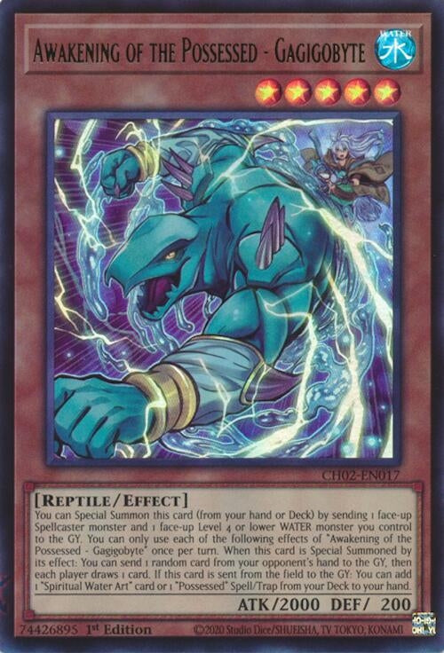 Awakening of the Possessed - Gagigobyte (CH02-EN017)  Ultra Rare