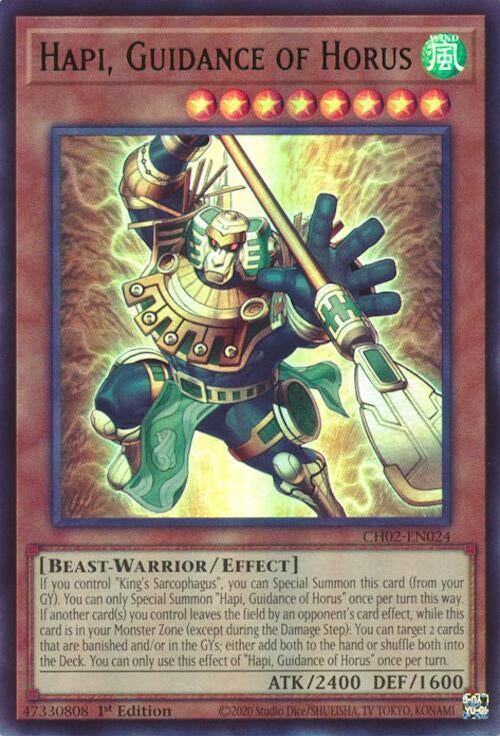 Hapi, Guidance of Horus (CH02-EN024)  Ultra Rare