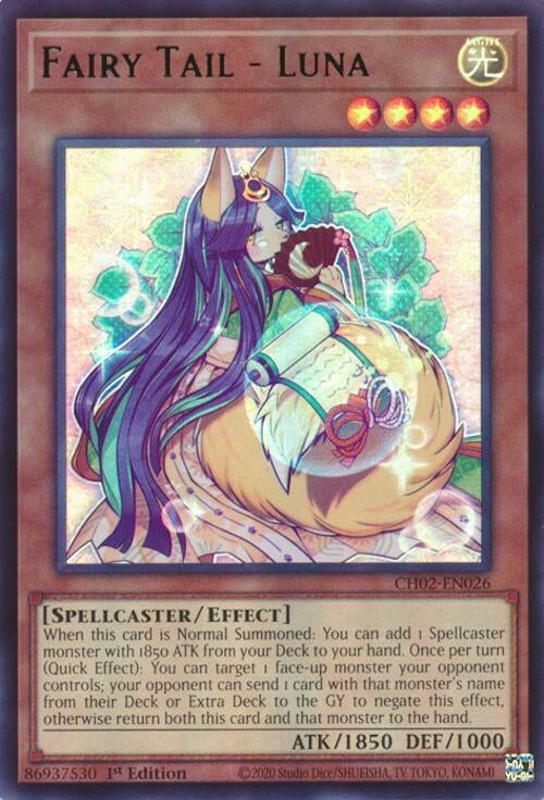 Fairy Tail - Luna (CH02-EN026)  Ultra Rare