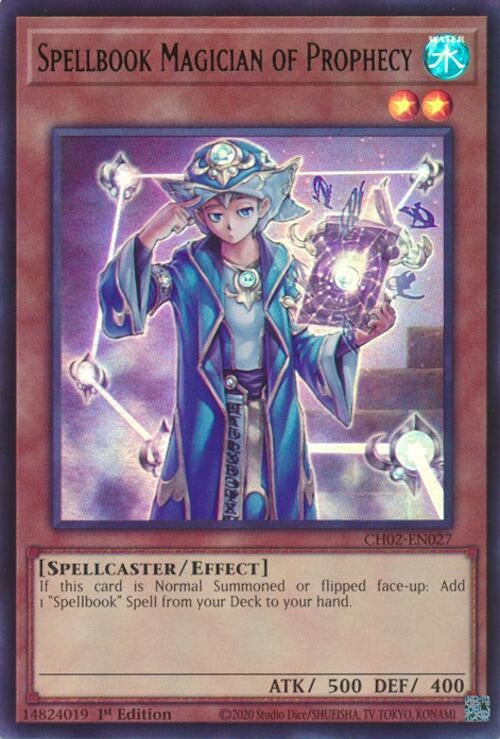Spellbook Magician of Prophecy (CH02-EN027)  Ultra Rare