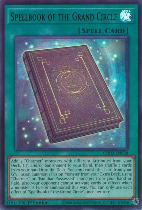 Spellbook of the Grand Circle  (CH02-EN028)  Ultra Rare