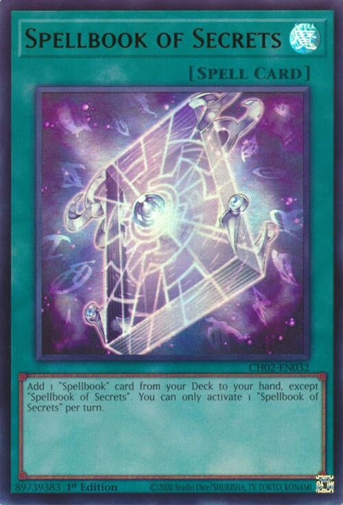 Spellbook of Secrets (CH02-EN032)  Ultra Rare