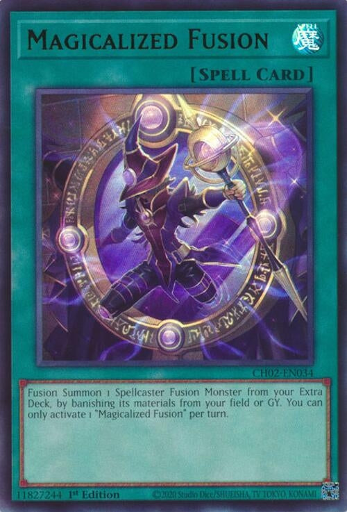 Magicalized Fusion (CH02-EN034)  Ultra Rare