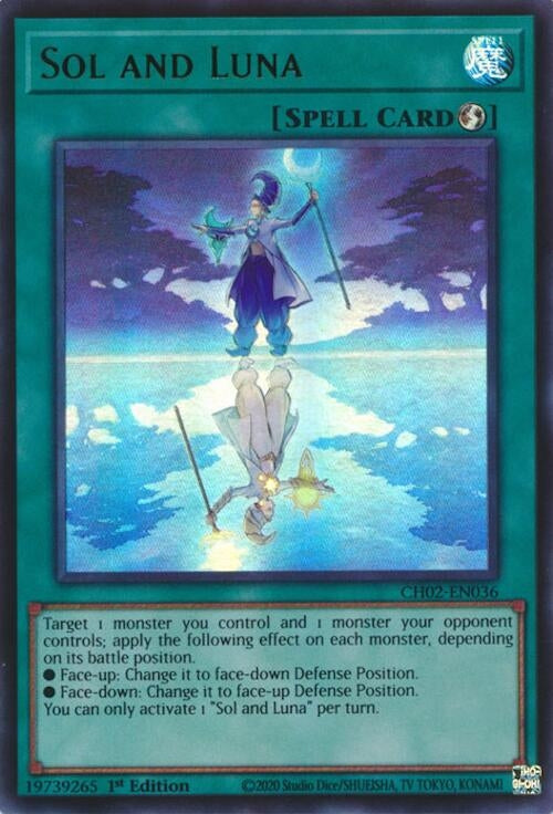 Sol and Luna (CH02-EN036)  Ultra Rare