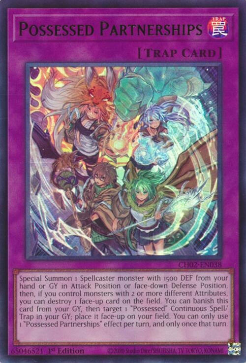 Possessed Partnerships (CH02-EN038)  Ultra Rare