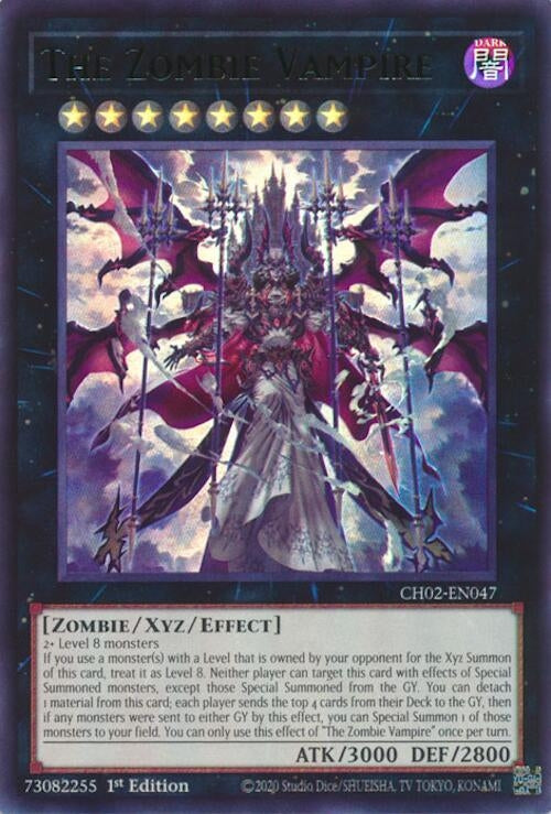 The Zombie Vampire (CH02-EN047)  Ultra Rare
