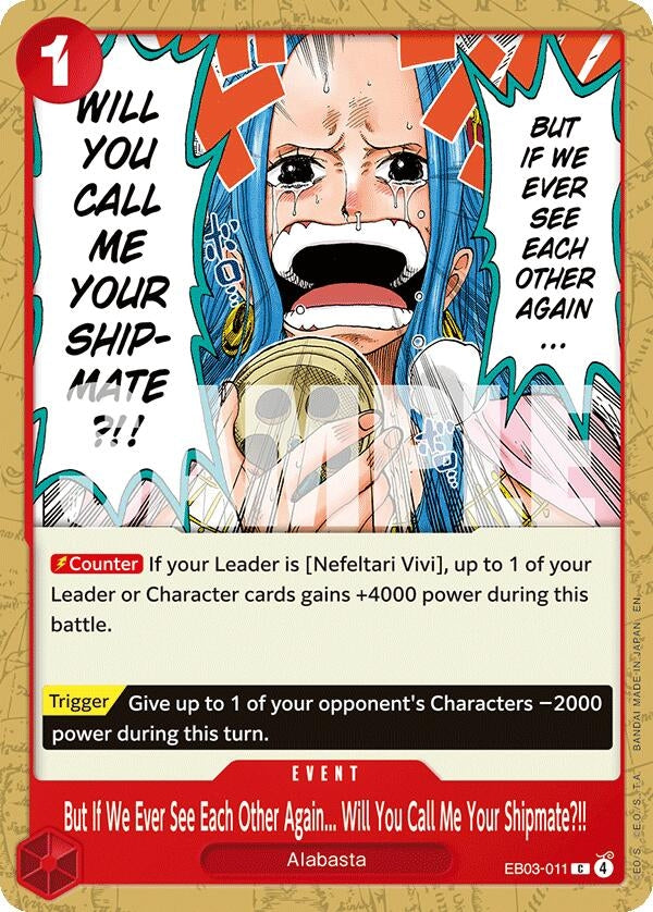 (EB03-011) But If We Ever See Each Other Again... Will You Call Me Your Shipmate?!! - Common