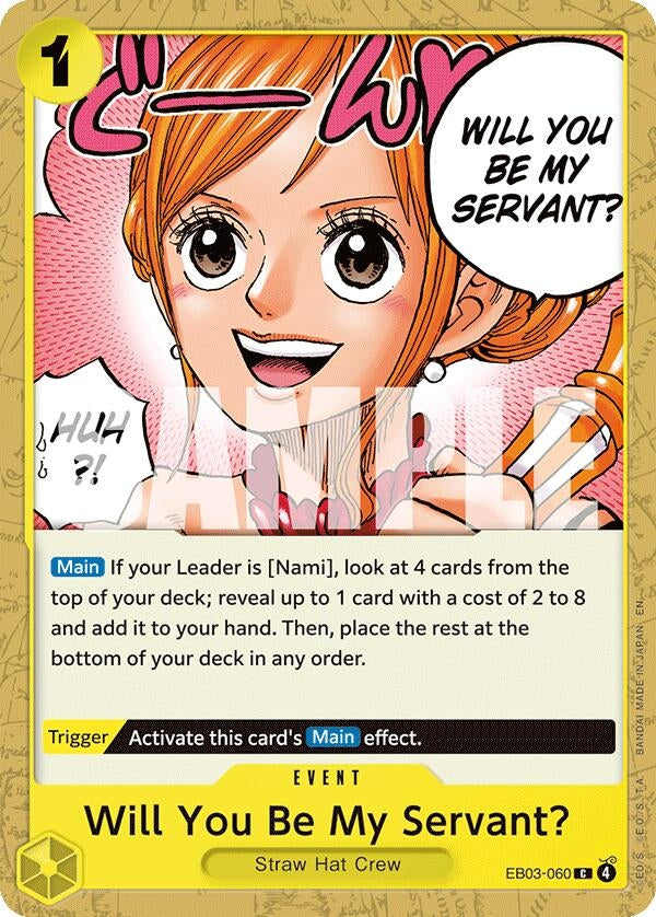 (EB03-060) Will You Be My Servant? - Common