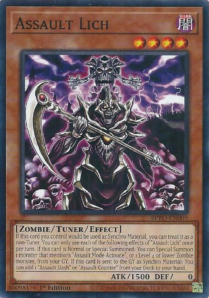 Assault Lich (BPRO-EN009)  Common