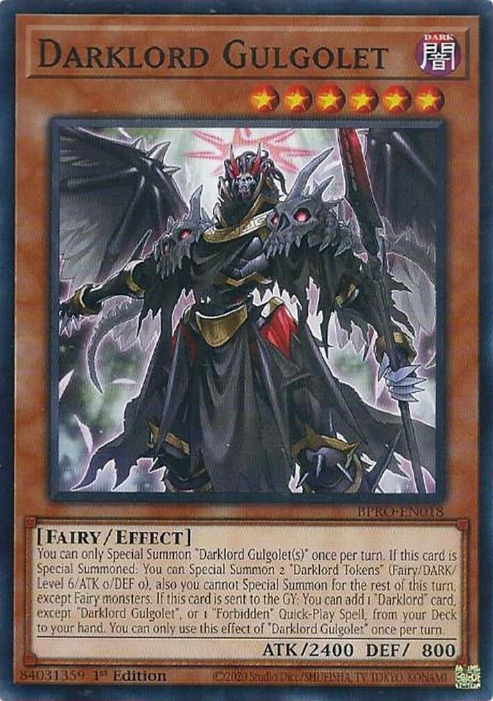 Darklord Gulgolet (BPRO-EN018)  Common