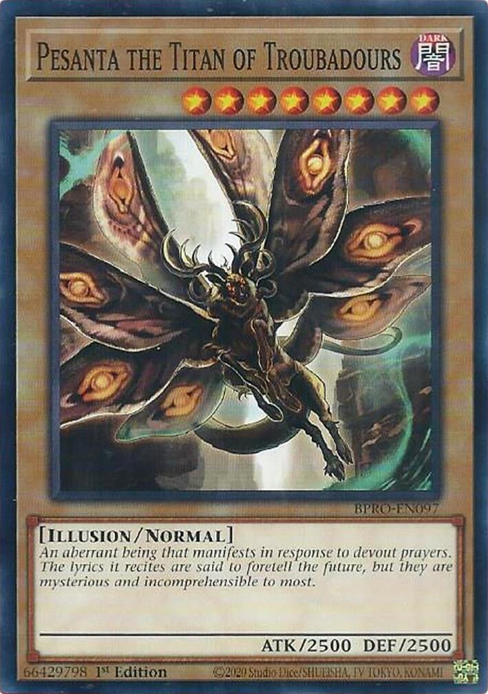 Pesanta the Titan of Troubadours (BPRO-EN097)  Common