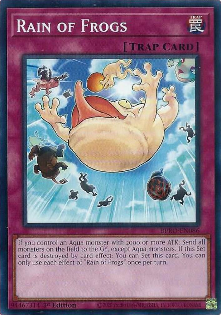 Rain of Frogs (BPRO-EN086)  Common