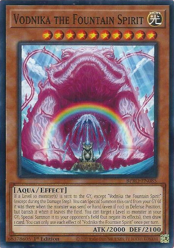Vodnika the Fountain Spirit (BPRO-EN085)  Common