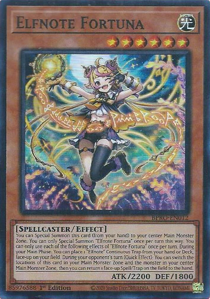 Elfnote Fortuna (BPRO-EN012)  Super Rare