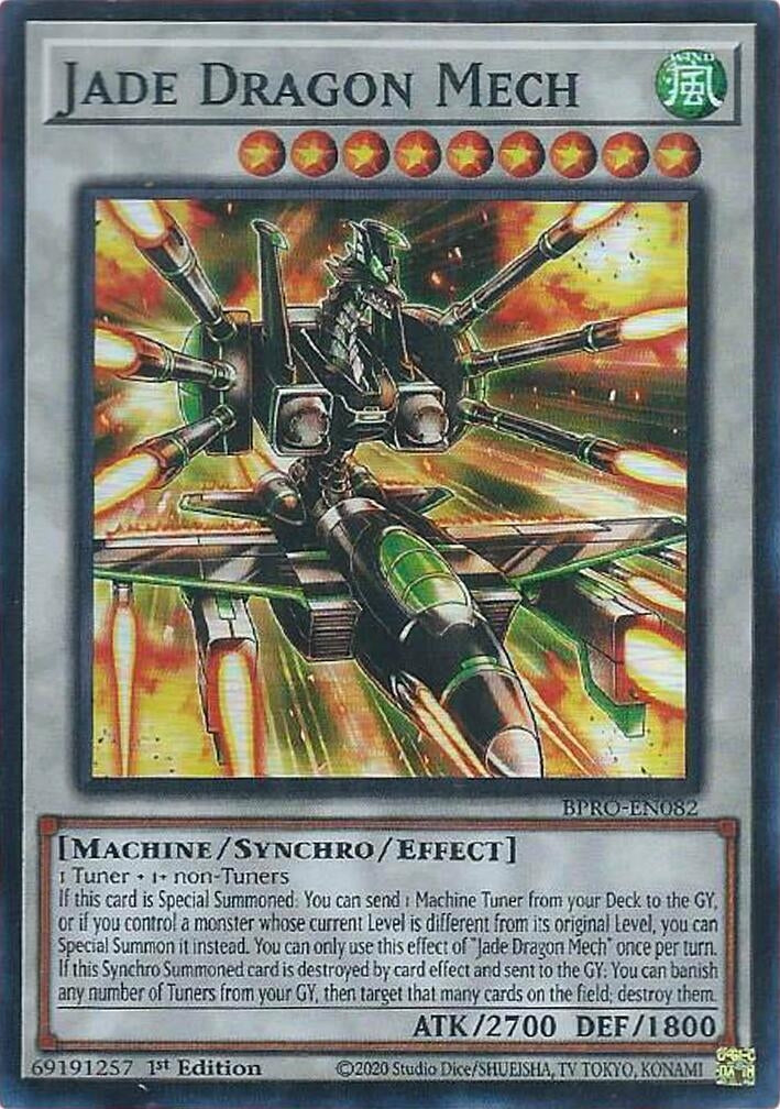 Jade Dragon Mech (BPRO-EN082)  Super Rare
