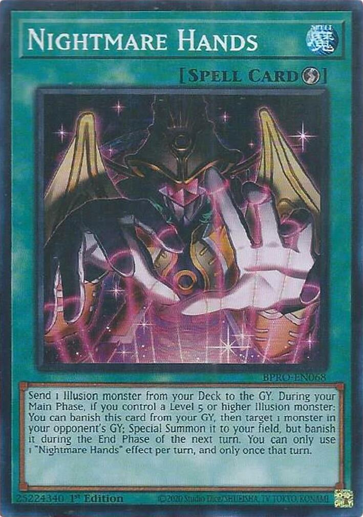 Nightmare Hands (BPRO-EN068)  Super Rare