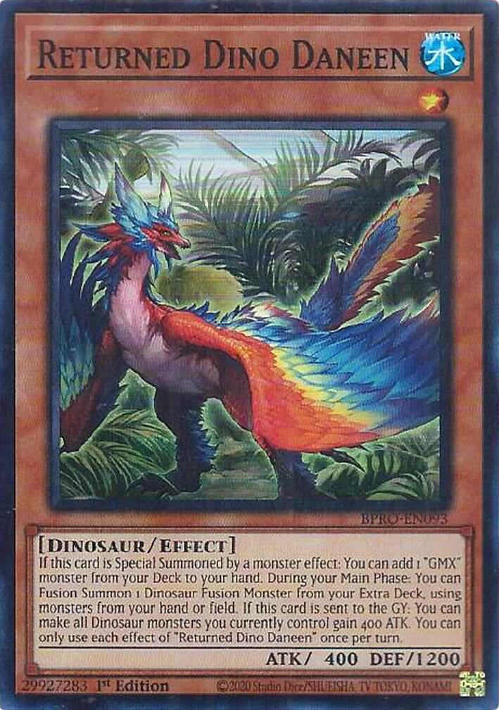 Returned Dino Daneen (BPRO-EN093)  Super Rare