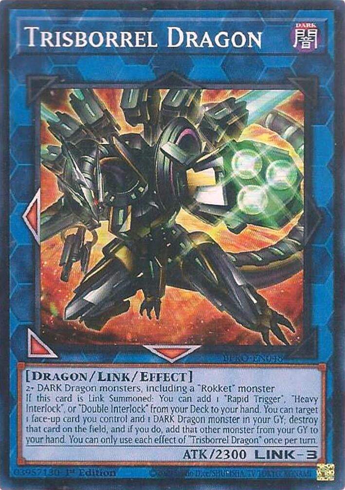 Trisborrel Dragon (BPRO-EN048)  Super Rare