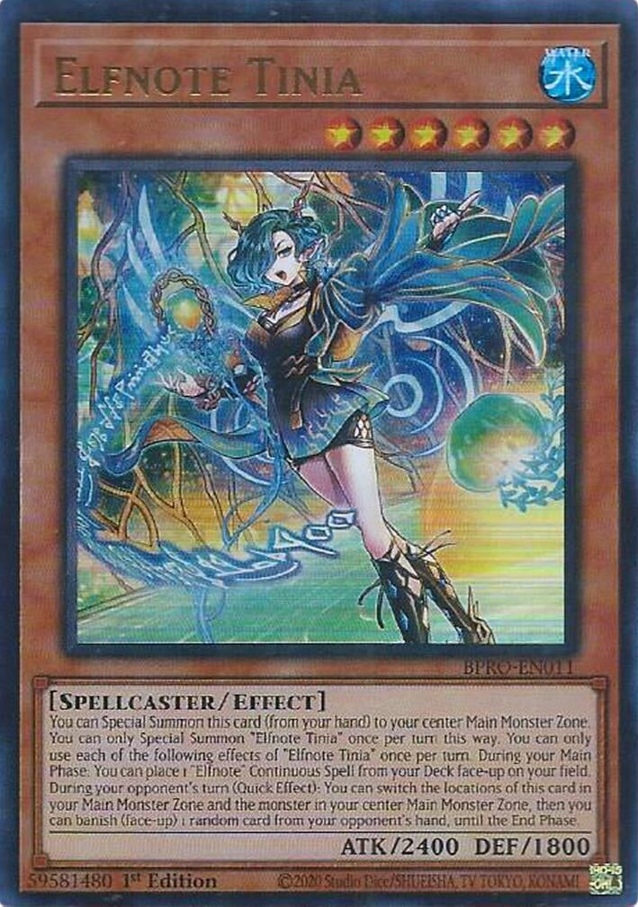 Elfnote Tinia (BPRO-EN011)  Ultra Rare