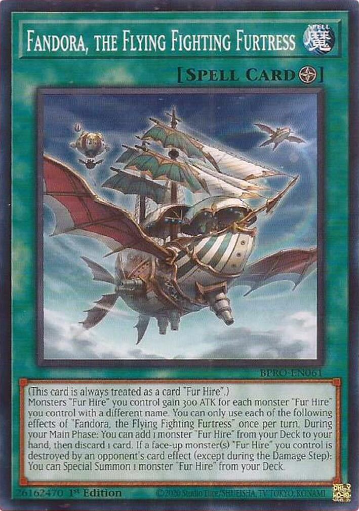 Fandora, the Flying Fighting Furtress (BPRO-EN061)  Common