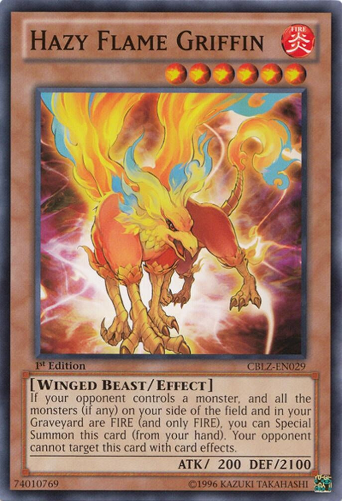 Hazy Flame Griffin (CBLZ-EN029) Common