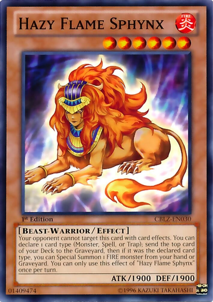 Hazy Flame Sphynx (CBLZ-EN030) Common