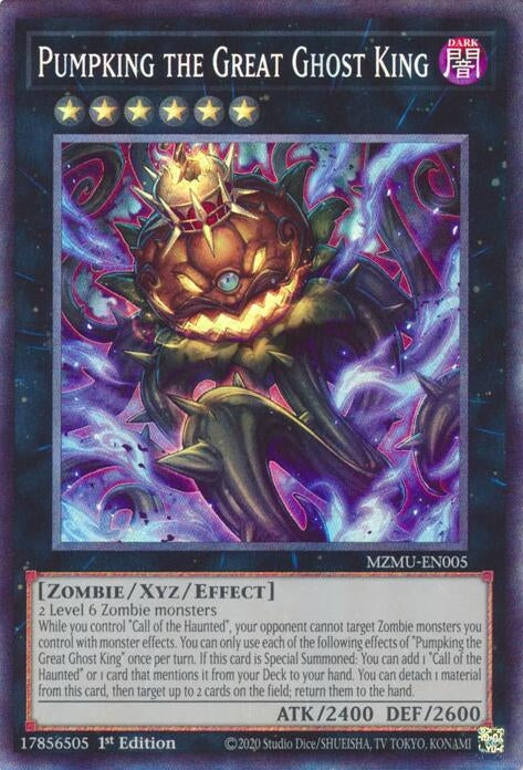 Pumpking the Great Ghost King  (MZMU-EN005)  Collector's Rare