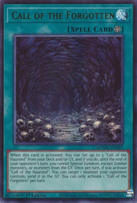 Call of the Forgotten (MZMU-EN007)  Ultra Rare