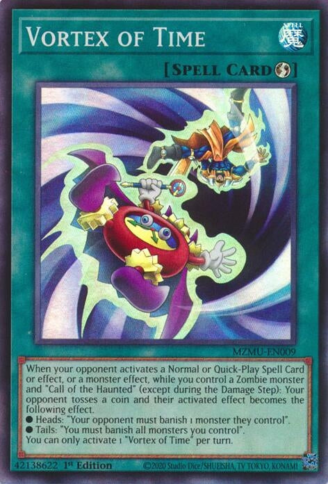 Vortex of Time (MZMU-EN009)  Super Rare