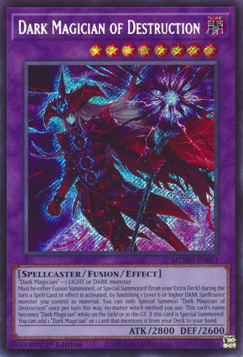 Dark Magician of Destruction (MZMU-EN011)  Secret Rare