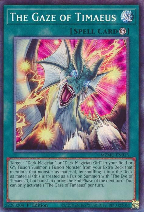 The Gaze of Timaeus  (MZMU-EN013)  Collector's Rare