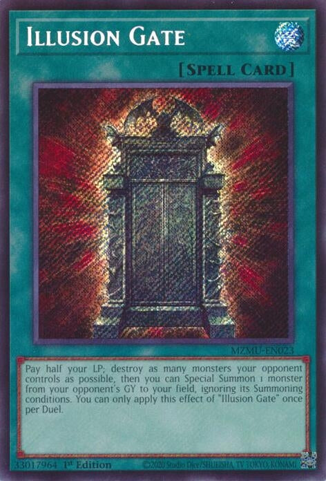 Illusion Gate (MZMU-EN023)  Secret Rare