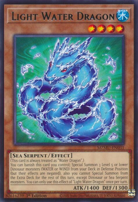 Light Water Dragon (MZMU-EN031)  Rare