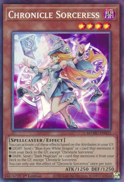 Chronicle Sorceress  (MZMU-EN032)  Collector's Rare