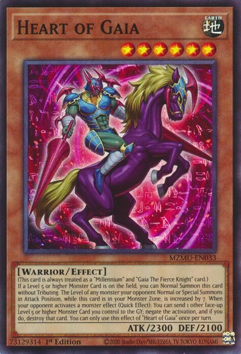 Heart of Gaia (MZMU-EN033)  Super Rare