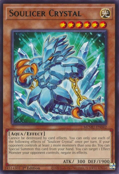 Soulicer Crystal (MZMU-EN042)  Rare