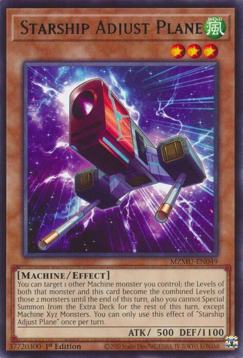 Starship Adjust Plane (MZMU-EN049)  Rare
