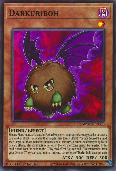 Darkuriboh (MZMU-EN050)  Super Rare